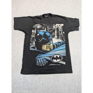 Vintage Batman Returns Shirt Mens Large DC Comics Superhero Movie Tee 1992 90s